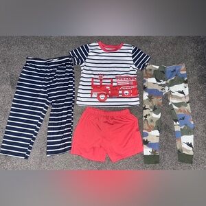 Toddler Boys 4T Pajama Set – 4-Piece Lot by Carter’s